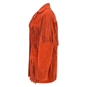 Chaqueta de Flecos para Hombre, Nueva, a la Moda, de Invierno, de Color Sólido, en Venta / Chaqueta de Flecos para Hombre con Logotipo Personalizado - Product Image 4