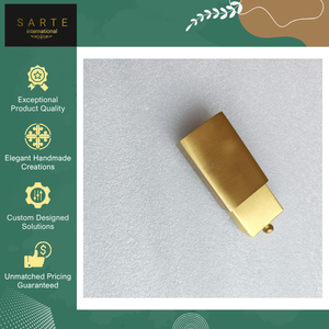 Hot Sale on Handmade Eco-Friendly Recyclable and Durable Modern Brass Water Resistant Safety <b>Matchbox</b> Cover with Sliding Drawer - Product Image 2
