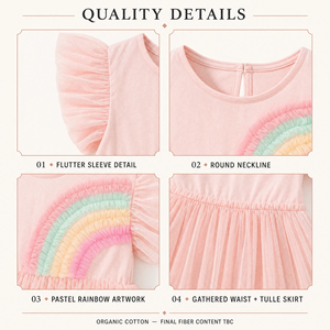 <span class=keywords><strong>Abbigliamento</strong></span> per Bambini all'Ingrosso Pronto per la Spedizione, Abiti da Cerimonia per Bambine, Vestiti Personalizzati per Bambine <span class=keywords><strong>6</strong></span>-12 <span class=keywords><strong>Mesi</strong></span> - Product Image 3
