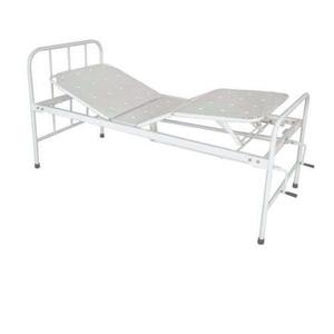 Fowler Cot Two Function with <b>Mattress</b> Adjustable Backrest Hospital Bed Healthcare Comfort Bed Patient Resting Bed - Product Image 4