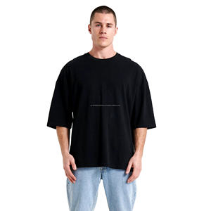 T-shirt pour homme en coton 100% de haute qualité, personnalisable, 220 grammes, col rond, manches courtes, coupe ample - Product Image 1