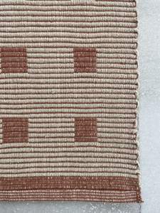 Alfombra tejida a mano con textura de nervaduras, diseño geométrico, precio directo de fábrica, para interiores de lujo. - Product Image 4