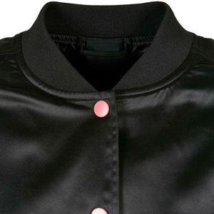 <b>Women</b> Color Block Bomber Jacket Fashion Streetwear Casual Zip Up <b>Coat</b> Custom OEM Wholesale Factory - Product Image 6