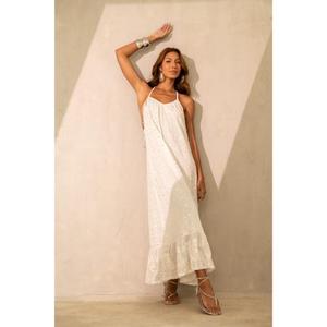 100% Natural Holiday Beach <b>Clothes</b> Party Embroidery Boho Dresses Women for Summer New Arrival Embroidered <b>Handmade</b> - Product Image 1