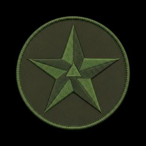 Parche Masónico Personalizado de Estrella Cuadrada de Oro, Insignia Masónica Bordada Redonda Azul, Aplique de Regalia Masónica Hecho a Mano - Product Image 6