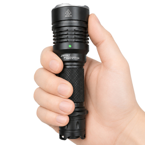 Lampe torche LED ZEROBEAM T20, modes Turbo et Moonlight, 3100 lumens, étanche IPX8, rechargeable, pour la chasse, corps en alliage d'aluminium, 340 m - Product Image 1