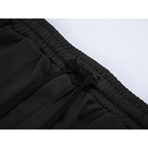 Custom Gym Shorts Men's <b>Black</b> Quick Dry Running Gym Shorts With Pockets Drawstring Waist Casual Sport Shorts - Product Image 6
