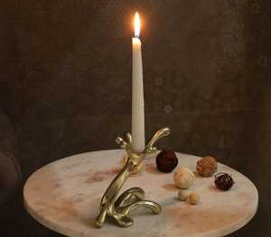 Beacon <b>Candlestick</b> <b>Holder</b> with Organic Shape Design for Home Decoration - Product Image 1