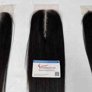 Big Sale <b>Now</b>!! Vietnamese Hair Extension Closure Frontal HD Swiss Lace Customize All Size available natural color - Product Image 4