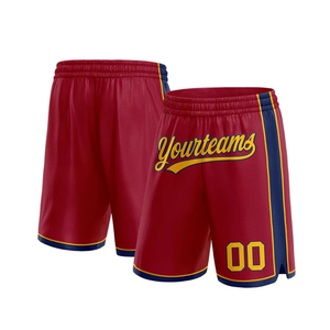 Shorts de basketball unisexes Yourteams, en mesh, taille élastique, respirants, coupe classique, toutes saisons, impression sublimée, vêtements de sport pour adultes - Product Image 2