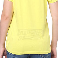 T-shirts en tricot à manches courtes et col rond pour femmes, décontractés pour l'été - 100% coton doux, respirant, de haute qualité, pour une utilisation en extérieur