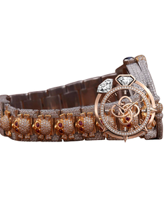 Reloj de Lujo Estilo Hip Hop con Diamantes Moissanite, Correa de Acero Inoxidable de 20 mm, Cuarzo Analógico para Hombre - Product Image 2