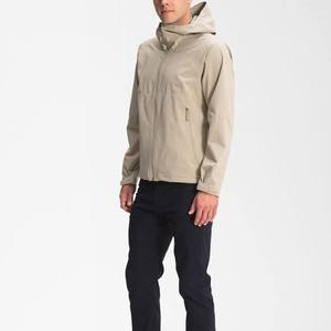 Chaqueta Cortavientos de Verano para Hombre, Ligera, Transpirable, Antiarrugas, Informal para Exteriores, con Cierre de Cremallera, Capucha y Color en Contraste - Product Image 1