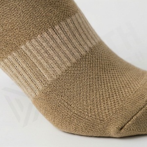 Crew <b>Socks</b> Solid Color Cotton Bamboo Fiber Breathable Daily Wear Adult Spring Season Knitted Regular Style - Product Image 5