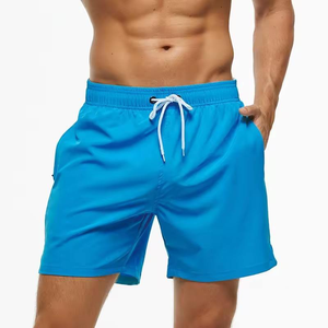 Mens Solid Seamless Lightweight Running Shorts Two <b>Layers</b> Quick-drying Drawstring Closure OEM - Product Image 2