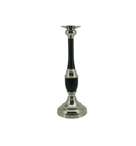 Stylish Gold Metal Candle Holder with Transparent Glass Cup for Festive and Everyday Interior Decoration - Product Image 1
