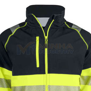 Veste de sécurité en nylon et polyester à prix de gros, vêtements de travail, veste de sécurité en vente en ligne - Product Image 5