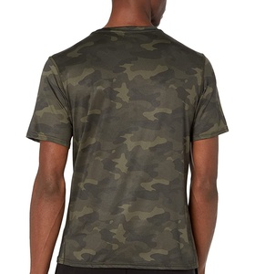 T-shirts pour hommes 100% coton en gros de haute qualité confortable à manches courtes conception d'impression personnalisée - Product Image 3