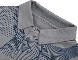 Polos de Golf Personalizados para Hombre, Ropa Deportiva de Manga Corta con Logotipo Sublimado, Fabricante y Proveedor de Camisetas Polo OEM - Product Image 4