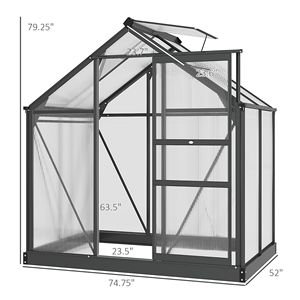 Serra da Giardino Walk-in per Coltivazione - Non supporta resi per difetti. - Product Image 2