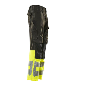 Pantalon de travail réfléchissant haute visibilité, léger et décontracté, avec plusieurs poches, pantalon de travail cargo réfléchissant pour adultes - Product Image 6