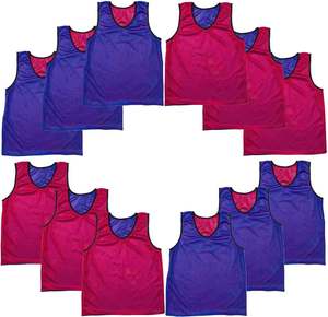 High Quality Lightweight Breathable Quick Dry Summer Soccer <b>Training</b> <b>Bib</b> Football Basketball Practice Vest Mesh V-neck Sports - Product Image 4