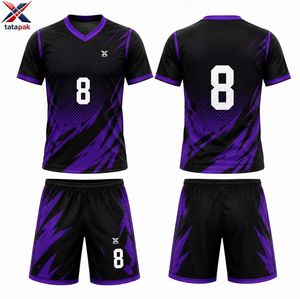 Wholesale Supply <b>Soccer</b> Jersey Set Short Breathable Moisture-Wicking Heat-Transfer Printing Polyester Fabric Sports Team - Product Image 4