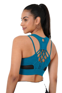 Stretchable Womens Yoga <b>Bra</b> Comfortable Sports <b>Bra</b> for Fitness Workout Training Running and <b>Stretch</b> Exercise Support Wear - Product Image 2
