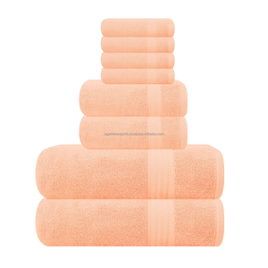 Juego de Toallas de Baño de Algodón de 600 g/m², Bordadas, de Secado Rápido, Extra Gruesas, Afelpadas y Absorbentes para Hogar, Hotel y Spa - Product Image 3