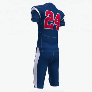 Custom American Football Uniform Set Compression Jersey And Pants Team Training Match Wear - Product Image 6