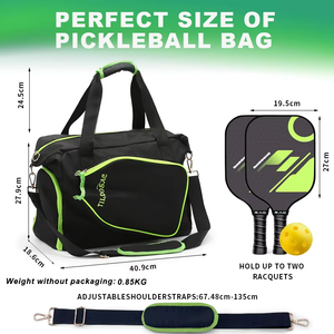 Bolsa Impermeable de Nailon para Raqueta de Pickleball, Funda Deportiva con Logotipo Personalizado y Capacidad de 50-70L - Product Image 2