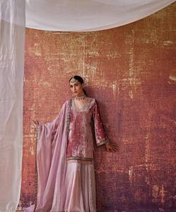 Lancement d'un nouveau look de soirée de créateur : Top, Lehenga, Plazzo et Dupatta - Product Image 5