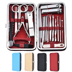 New Professional Manufacture 100% High Quality Stainless Steel Women <b>Nail</b> Care Pedicure & Manicure <b>Kit</b> in a Low Prices - Product Image 4