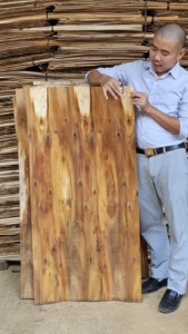 100% Natural Vietnam Rubberwood Rotary Veneer Eco-Friendly & Durable for Plywood Boards - Product Image 3