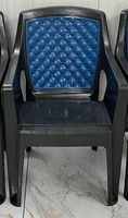 Fauteuil de salon moderne en plastique, imperméable, empilable, durable, portable, écologique, mobilier de maison