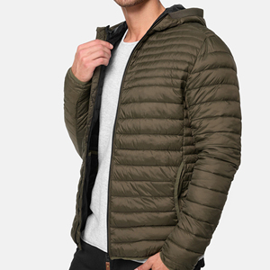 <b>Men</b>’s Premium Cold Weather Quilted Insulated <b>Hooded</b> Puffer <b>Jacket</b> - Product Image 5