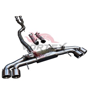 Sistema de escape Catback Valvetronic de acero inoxidable para Nissan GTR con sección de tubo en forma de Y. - Product Image 4