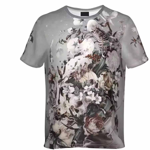 T-shirt homme en sublimation, structuré pour une durabilité accrue, avec des coutures solides et un tissu résistant. - Product Image 4