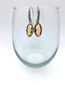 Pendientes de Citrino Bali, Joyería Artesanal con Piedras Preciosas, Regalo Elegante para Mujer, Proveedor Mayorista - Product Image 6