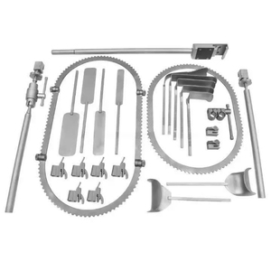 Azicon's Bookwalter Retractor System Stainless Steel Table <b>Post</b> Ring Oval Frame Abdominal Surgical Retractor Instruments Kit - Product Image 2