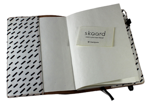 Carnets de notes en cuir de buffle marron de haute qualité, personnalisables, pour fournitures scolaires, vente en gros - Product Image 2