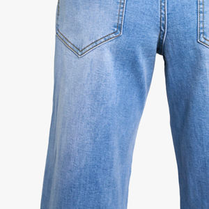 Pantalones Vaqueros de Moda al por Mayor para Mujer, Pantalones Vaqueros de Cintura Alta para Mujer en Venta al por Mayor en Grandes Cantidades - Product Image 6