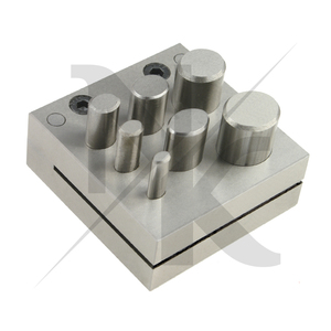 High Quality Stainless Steel Oval Jewelry Disc Cutter Set 7 Punch Precision Metal Forming <b>Tool</b> Professional Silversmithing - Product Image 6