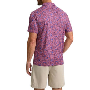 Polo homme décontracté en sublimation, anti-plis, haute qualité, prix abordable, avec logo/couleurs personnalisés - Product Image 5