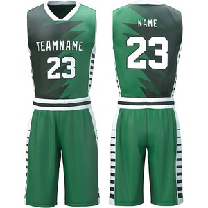 New Customizable Basketball Uniform Jersey Shorts Breathable Quick Dry 100% Polyester Sportswear <b>Athletic</b> Team Kit Performance - Product Image 1