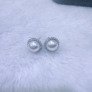 ต่างหูมุกน้ำจืดขนาดใหญ่ 9-10 มม. จากทะเลสาบภูเขาจูจี้ เงินแท้ 925 ดีไซน์เรียบง่าย ทันสมัย หรูหราเบาๆ - Product Image 3