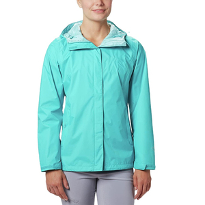 Nouvelle arrivée : veste coupe-vent pour femme, 100 % polyester, softshell, fermeture éclair, impression de logo personnalisée, fabrication OEM. - Product Image 1