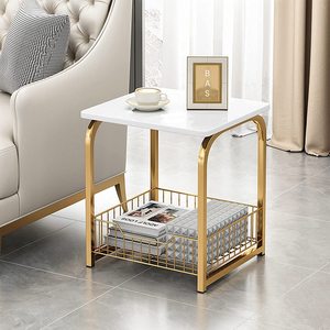 Mesa de Centro Moderna y Duradera con Estructura Metálica para Sala de Estar - M.F. EXPORTACIONES INTERNACIONALES Modelo MF-AB-203 - Product Image 1