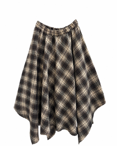 Kilt écossais pour femme en flanelle, style jupe portefeuille, motif tartan Royal Stewart, vente en gros 2026 - Product Image 6