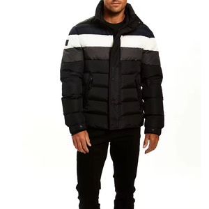 Veste chaude à bulles pour homme alliant la fonctionnalité d'une veste d'hiver à l'apparence élégante - Product Image 1